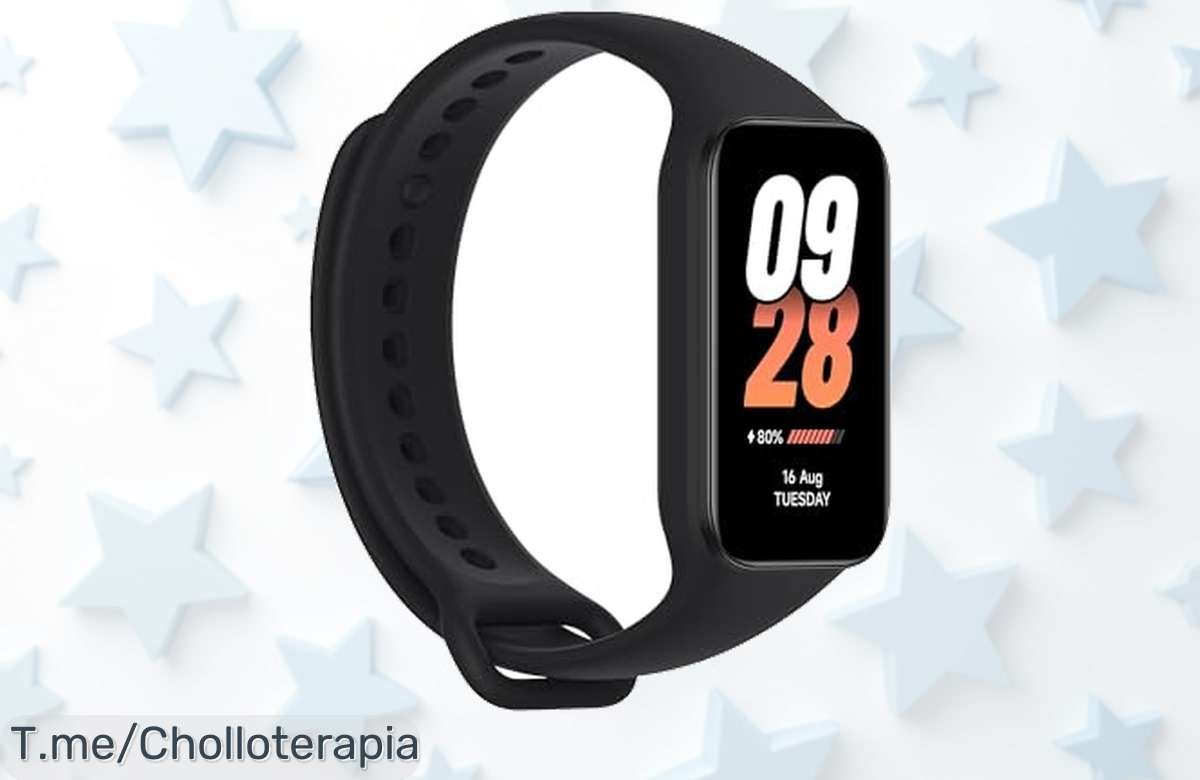 Descubre la Xiaomi Smart Band 8 Active con pantalla gigante y batería de hasta 14 días ¡no te pierdas este ofertón que volará rápido! Hazte con ella antes de que sea tarde.