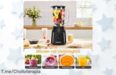 Descubre la batidora Aigostar Swift y tritura hielo como un profesional con su potente motor de 600W Aprovecha este ofertón único y hazte con ella antes de que se agote