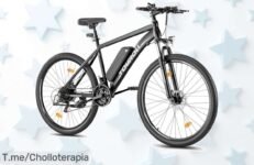 Descubre la bicicleta eléctrica que transforma tus paseos: potente, ágil y con 65 km de autonomía ¡Aprovecha este ofertón único antes de que se acaben!