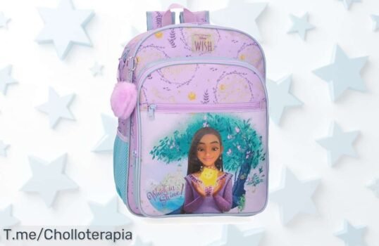 Descubre la bolsa de mensajero Disney para niñas, con espacios increíbles y llaveros adorables Aprovecha este ofertón único antes de que se agote ¡Compra ya!