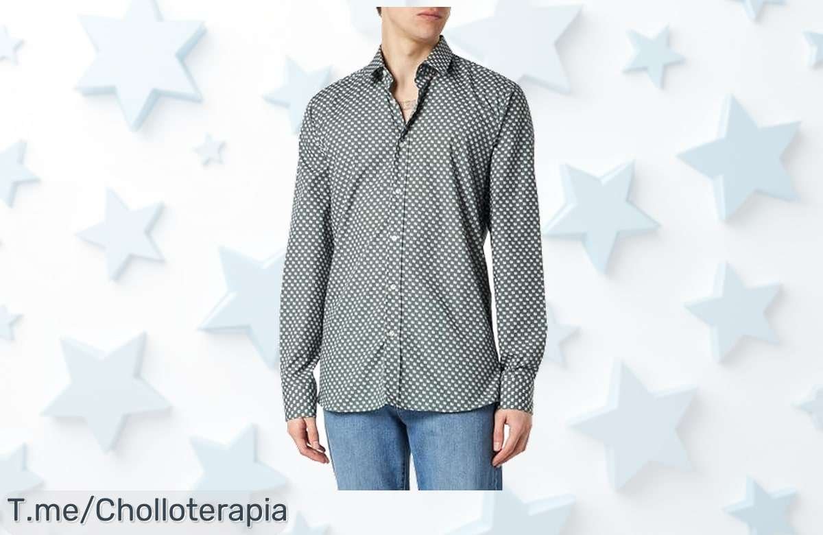 Camicia Uomo HUGO Elisha02 | Bianco Ottone, Vestibilità Regolare, Cotone Di Qualità
