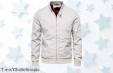 Descubre la chaqueta casual perfecta para primavera y otoño, un super chollo que transforma tu look Aprovecha esta oferta limitada antes de que se agote, ¡compra ya!