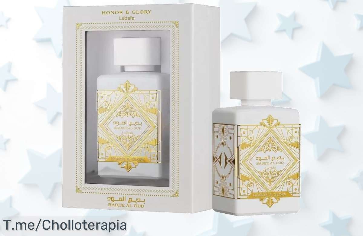 Descubre la elegancia única de Lattafa Bade’e Al Oud Honor & Glory, un perfume irresistible que todos querrán. ¡Aprovecha este ofertón antes de que se agote!