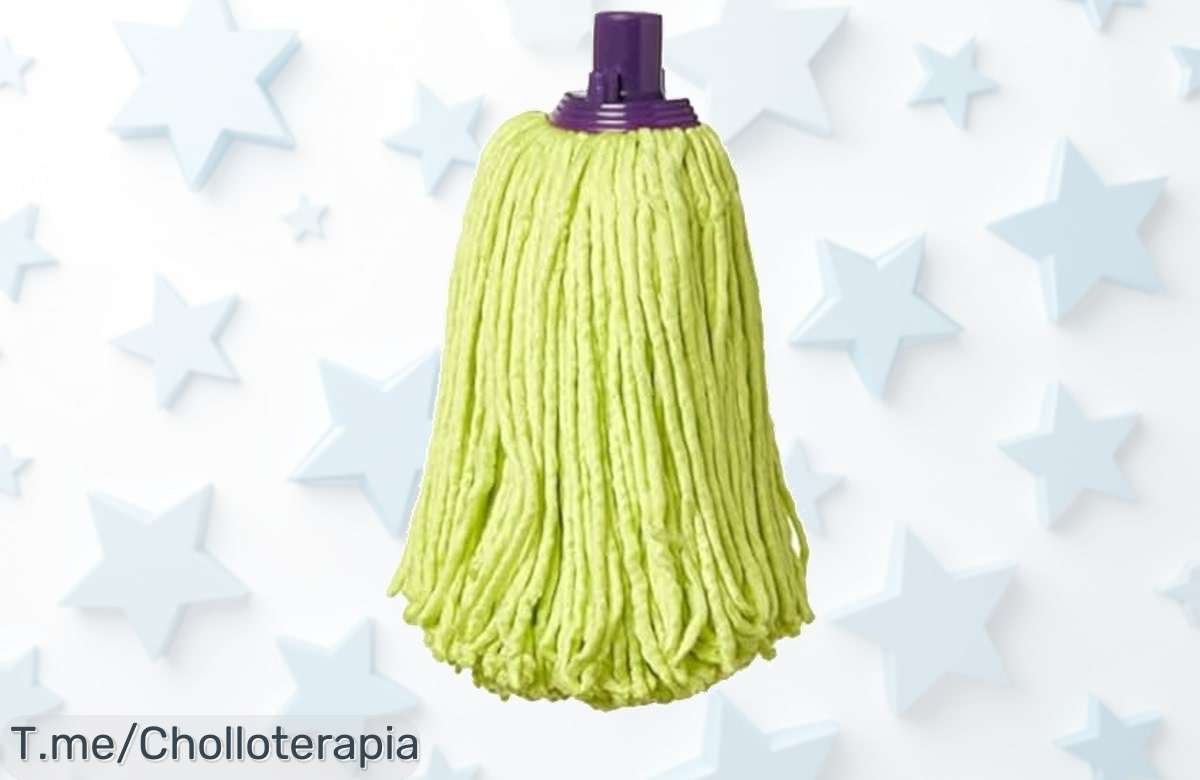 Descubre la fregona de microfibras 100% a un precio loco: limpieza rápida y brillante sin esfuerzo. ¡No te quedes sin la tuya, las unidades vuelan en este ofertón!