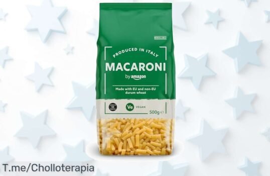 Descubre la increíble pasta italiana de 500g, un ofertón que hará sonreír a tu familia ¡Llévatela ahora antes de que se agote y disfruta de este precio loco!