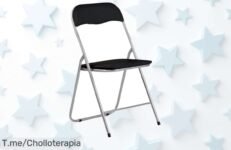 ¡Descubre la increíble silla plegable acolchada 7H SEVEN HOUSE, un ofertón que no puedes dejar pasar! Su diseño moderno y resistencia te encantará ¡Compra ya antes de que se agoten!