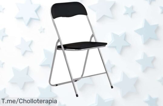 ¡Descubre la increíble silla plegable acolchada 7H SEVEN HOUSE, un ofertón que no puedes dejar pasar! Su diseño moderno y resistencia te encantará ¡Compra ya antes de que se agoten!