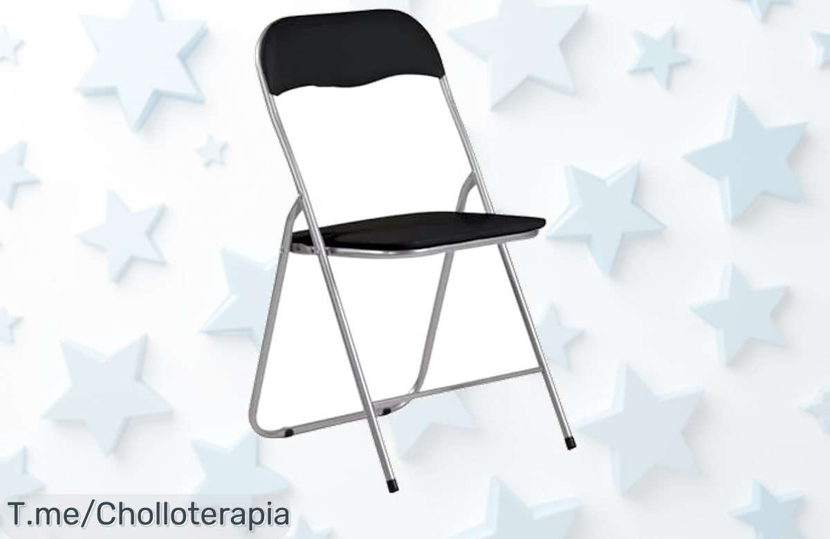¡Descubre la increíble silla plegable acolchada 7H SEVEN HOUSE, un ofertón que no puedes dejar pasar! Su diseño moderno y resistencia te encantará. ¡Compra ya antes de que se agoten!