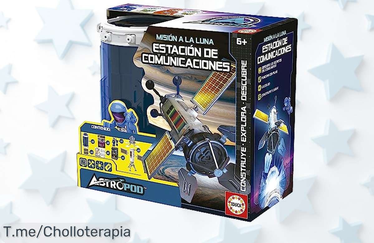 Descubre la magia del espacio con Educa: construye tu aventura lunar, aprende Código Morse y desvela secretos. ¡Oferta nunca vista para pequeños astronautas curiosos!