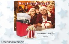 Descubre la máquina de palomitas automática que hará estallar la diversión en casa con un precio loco y un ofertón nunca visto ¡Apresúrate, las unidades son limitadas!