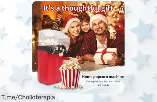 Descubre la máquina de palomitas automática que hará estallar la diversión en casa con un precio loco y un ofertón nunca visto ¡Apresúrate, las unidades son limitadas!