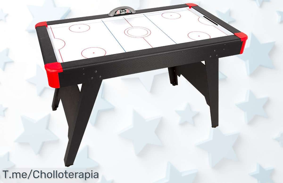 ¡Descubre la mesa Air Hockey COLORBABY y disfruta de horas de diversión en casa! ¡Precio loco y oferta limitada, corre antes que se agote este super chollo!