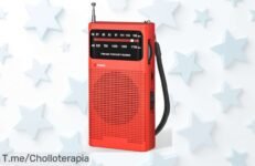 Descubre la mini radio FM AM de bolsillo, el super chollo que podrás llevar a todas partes No te quedes sin ella, ¡aprovecha esta oferta limitada y cómprala ya!