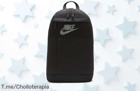 Descubre la mochila Nike DD0562010 a un precio loco, con espacio gigante y soporte robusto ¡No dejes pasar este super chollo! Stock limitado, compra ya antes que se agote