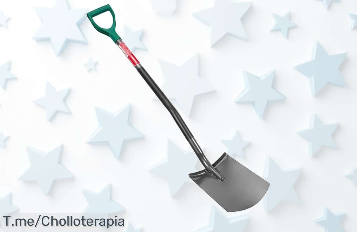 Descubre la pala de jardín circular HYCHIKA a un precio loco y aprovecha el super chollo ideal para nieve y camping. ¡Hazte con ella antes que se acabe!