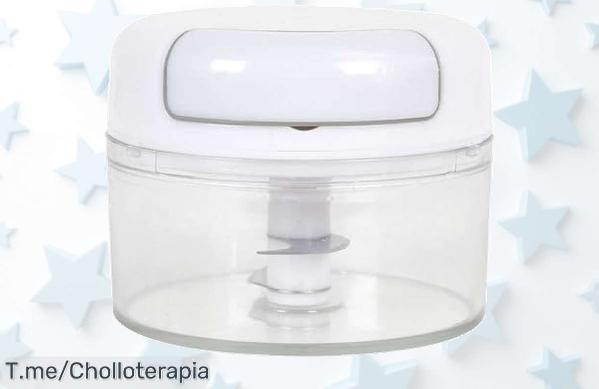 Descubre la picadora manual Cook Concept: ¡prepara tus alimentos en segundos con cuchillas de acero! Aprovecha este ofertón único y no te quedes sin la tuya, ¡compra ya!