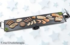 Descubre la plancha eléctrica que cocina para 10 personas a un precio loco, fácil de limpiar y con control total ¡Aprovecha esta oferta única antes de que se agote!