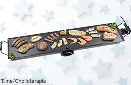 Descubre la plancha eléctrica que cocina para 10 personas a un precio loco, fácil de limpiar y con control total ¡Aprovecha esta oferta única antes de que se agote!