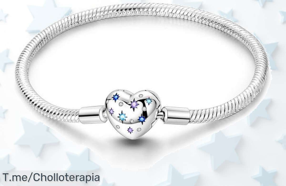 Descubre la pulsera de plata 925 más elegante y brillante del momento, un diseño único que hará brillar tus fiestas. ¡Precio loco y stock limitado, actúa ya!