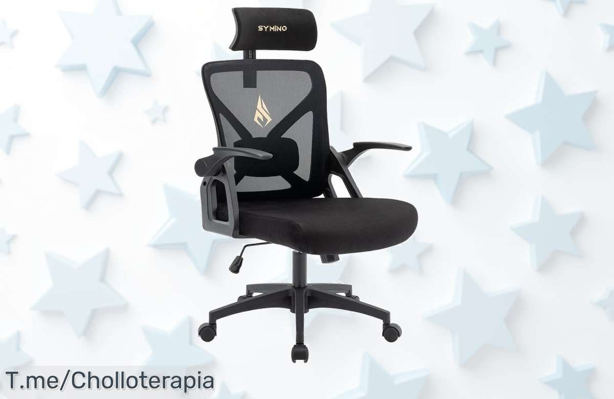 Descubre la silla de escritorio ajustable que transpira comodidad a un precio loco, ¡no te pierdas este super chollo disponible solo por tiempo limitado!