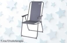 Descubre la silla plegable Aktive, ligera y resistente para tus aventuras al aire libre ¡Aprovecha este ofertón antes de que se agote y asegúrate la tuya!