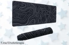 Descubre la superficie suave que transforma tus movimientos en precisión absoluta, ¡solo por tiempo limitado a un precio loco! No dejes pasar este ofertón único