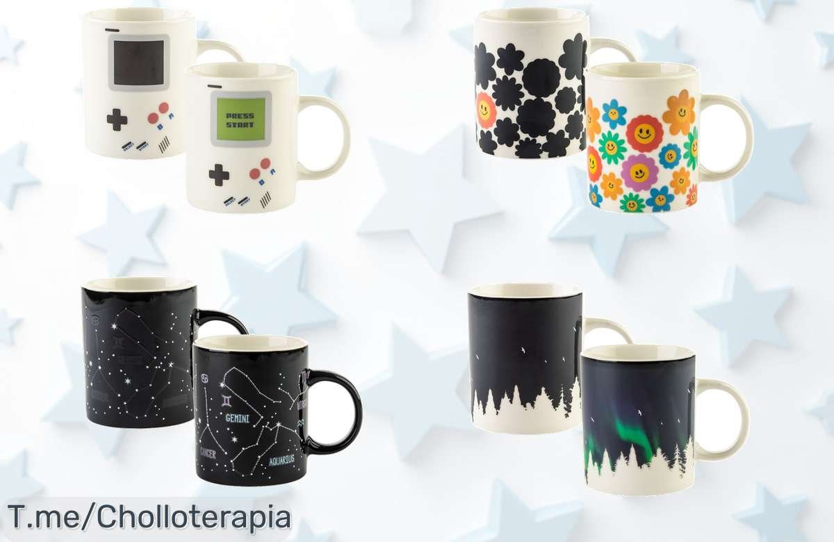 Descubre la taza mágica que cambia de color y transforma cada sorbo en un momento especial, ¡aprovéchala a un precio loco antes que se agote!