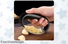 Descubre la trituradora de ajo de acero inoxidable, un super chollo que te hará cocinar como un pro ¡No pierdas esta oferta limitada y compra ahora antes que se agote!