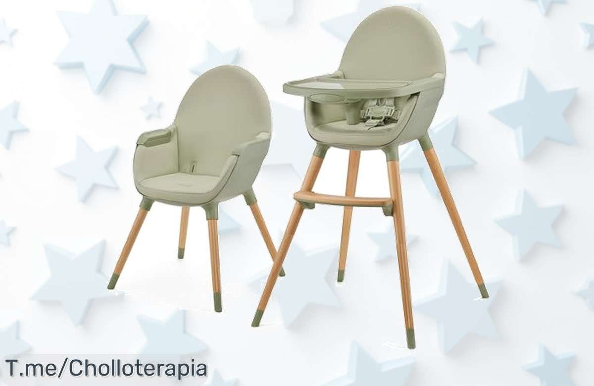 Descubre la trona 2 en 1 Kinderkraft FINI a un precio loco, segura y estable para tu pequeño. ¡No te quedes sin este ofertón limitado! Compra ya y sorpréndelo.