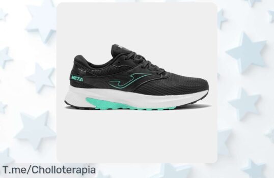 Descubre las Zapatillas Joma Meta 2501 en Negro y Turquesa, con transpirabilidad única y agarre increíble ¡Aprovecha este descuentazo antes de que se acaben!