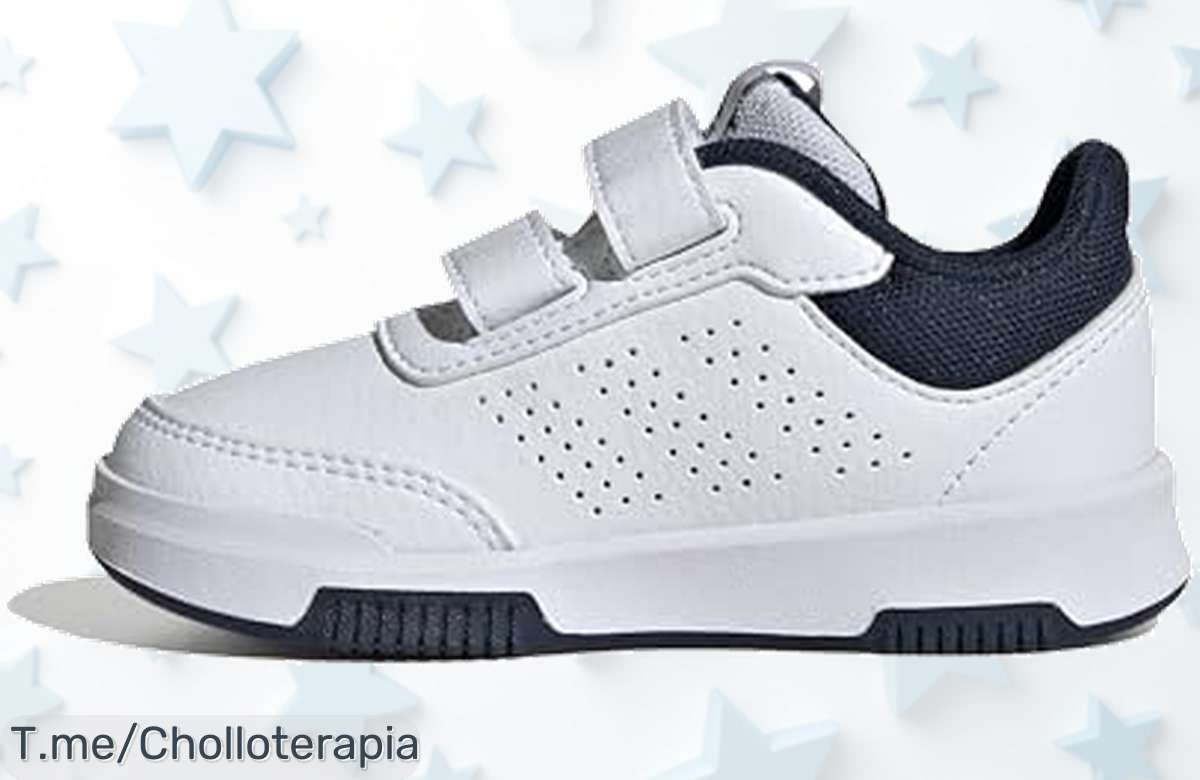 Descubre las adidas Tensaur Hook and Loop: Zapatillas con cierre fácil y suela sin marcas, ¡un super chollo que hará sonreír a tus peques! Aprovecha esta oferta única ahora mismo.