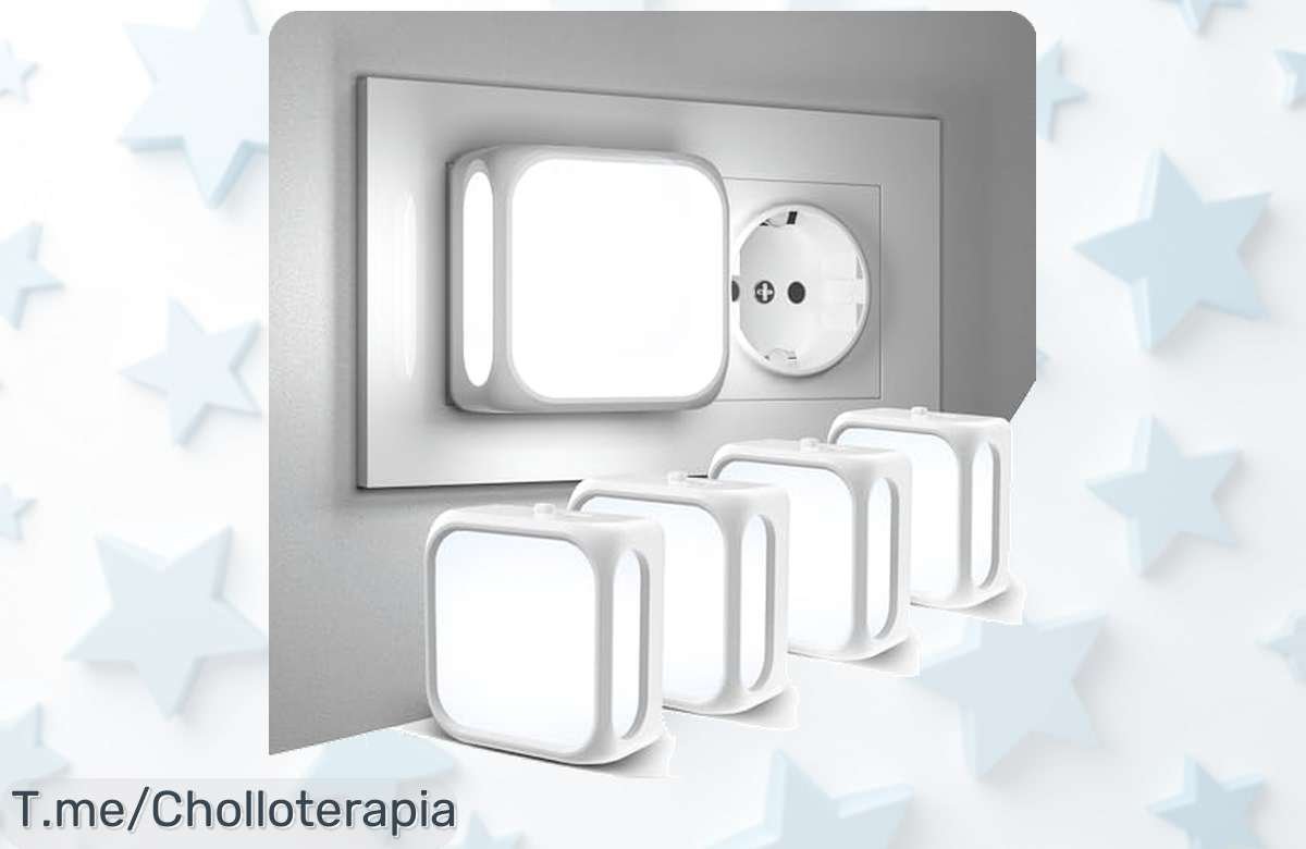 Descubre las luces nocturnas PURSNIC a un precio loco: ajustables y automáticas, sentirás la tranquilidad en tus noches. ¡Aprovecha este ofertón limitado ya!