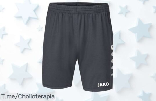 Descubre los Jako Sporthose Premium Hombre: ¡Pantalones cortos a un precio loco y con un descuentazo brutal! Sé el más cool, oferta limitada ¡Compra ya antes de que se agoten!
