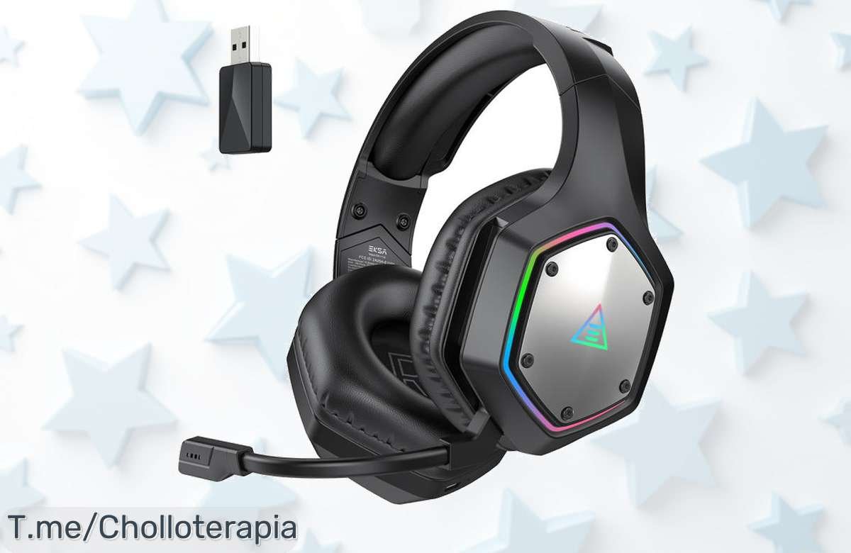 Descubre los auriculares EKSA 7.1 que transformarán tu experiencia de juego con sonido envolvente y cancelación de ruido, ¡aprovecha este super chollo antes de que se agoten!