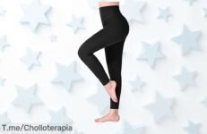 Descubre los leggins que todas desean a un precio loco: cintura alta y ajuste perfecto para lucir increíble No pierdas esta oferta única, ¡cómpralos antes de que se agoten!