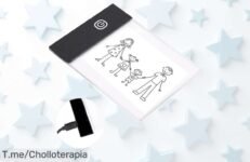 Deslumbra con el Tablero de Luz LED a un precio loco, dibuja sin límites y disfruta de su respaldo antideslizante ¡Aprovecha este ofertón limitado ya mismo!