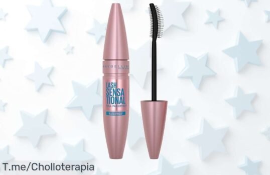 Deslumbra con el nuevo Maybelline Volumen Waterproof, un super chollo para unas pestañas seductoras y sin grumos ¡Hazlo tuyo antes de que se acabe esta oferta única!