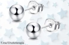 Deslumbra con los Pendientes de Plata 925 que todos desean, hipoalergénicos y perfectos para regalar No dejes pasar esta oferta única, ¡compra ya antes de que se agoten!