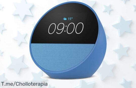 Despierta cada día con el Amazon Echo Spot 2024 a un precio loco y controla tu hogar al instante; ¡aprovecha este ofertón exclusivo antes de que se acabe!