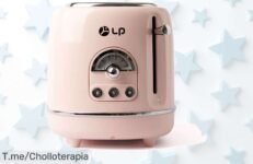 Despierta cada mañana con el mejor aroma a pan tostado gracias a nuestra tostadora rosa, ¡super chollo que no puedes dejar pasar! Compra ya antes de que se agote