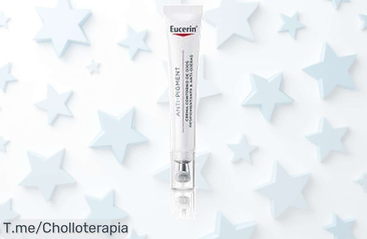Despierta con una mirada radiante gracias al AntiPigment Eucerin, el contorno de ojos que arrasa. ¡No te pierdas este ofertón y llévatelo a precio loco antes de que se acabe!