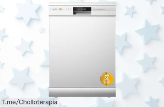 Despierta la magia en tu cocina con el lavavajillas COMFEE, un ofertón que combate gérmenes y deja tus platos brillando ¡No esperes más y compra antes de que se agote!