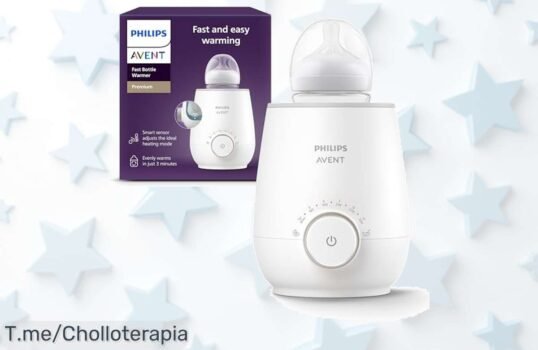 Despierta las Sonrisas de tu Bebé con el Calentador Philips Avent en Solo 3 Minutos ¡No Pierdas Esta Oferta Limitada y Lleva Tu Super Chollo a Casa Hoy Mismo!