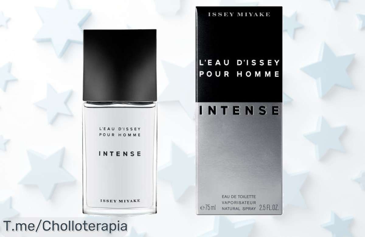 Despierta pasiones con Issey Miyake l’Eau d’Issey Pour Homme Intense: ¡un ofertón que no puedes dejar pasar! Aprovéchalo antes de que se agote, compra ahora y destaca cada día.