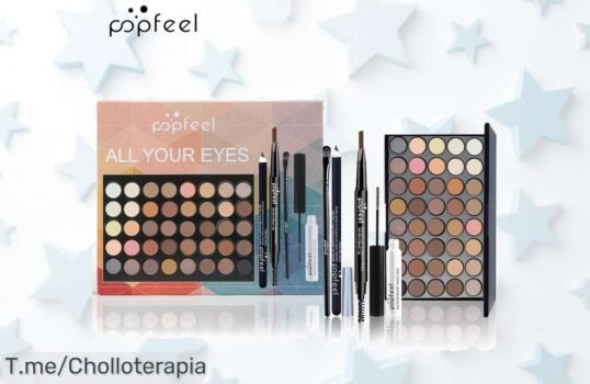 Despierta tu belleza con el super chollo de la paleta POPFEEL: sombras, delineador y rímel para looks increíbles Oferta limitada, ¡consigue el tuyo antes de que se acabe!