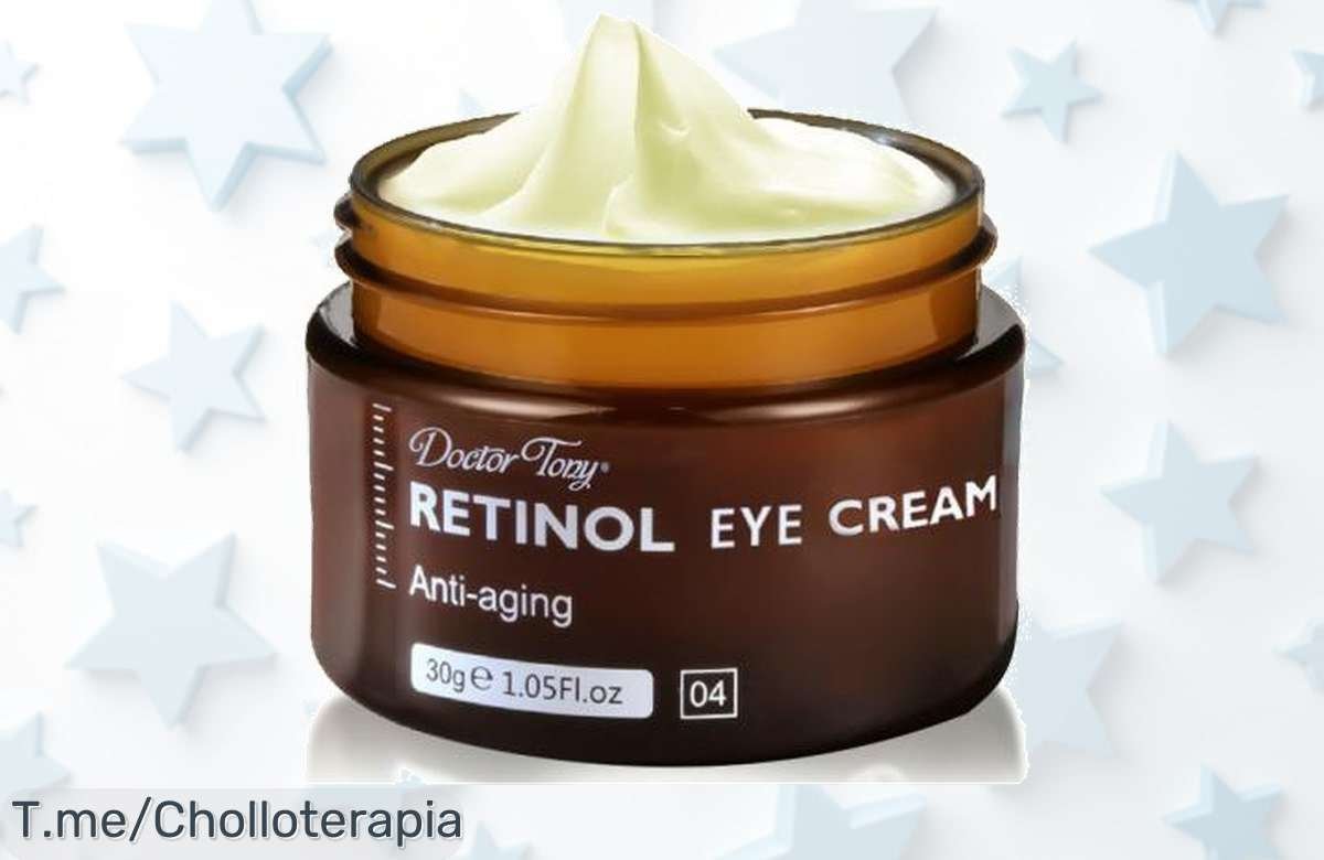 Despierta tu mirada radiante con nuestro potente retinol, dile adiós a las arrugas y aprovecha este super chollo antes de que se agote ¡Actúa ya!
