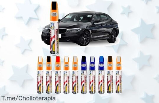 Dile adiós a los arañazos de tu coche con el bolígrafo reparador negro, un super chollo que dejará tu auto como nuevo Aprovecha este ofertón y compra ya antes de que se acabe
