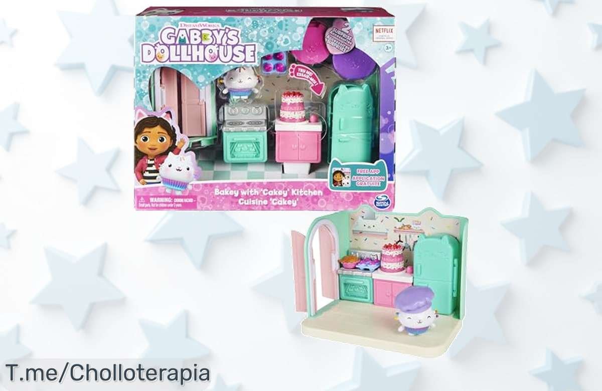 Diviértete en la cocina con Muffin de Gabby, un super chollo que trae sorpresas y muebles para fiestas increíbles. ¡Compra ya antes de que se agote esta oferta única!