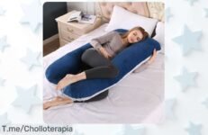 Duerme como un bebé con nuestra almohada de cuerpo completo en forma de U: suave y adorable, ¡super chollo por tiempo limitado! No te quedes sin la tuya y despierta feliz