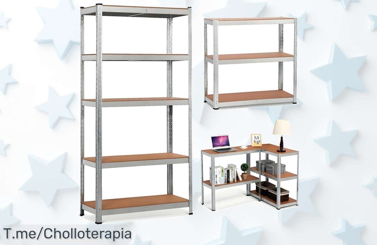 Estantería Mikomika: Aprovecha el super chollo y organiza tu espacio con un diseño increíble. ¡No dejes pasar este ofertón, compra ahora antes que se agote!